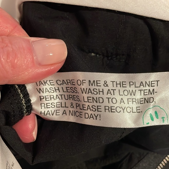 NWT Ganni black tailored heavy crepe trouser size 4 - Picture 13 of 16